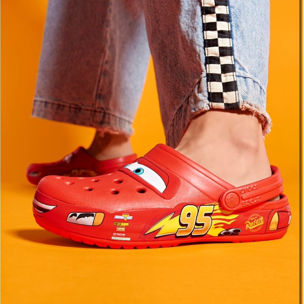 Lightning McQueen Crocs NWT Limited Edition